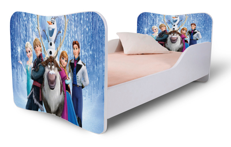 Becks posteľ s výsuvným lôžkom Frozen